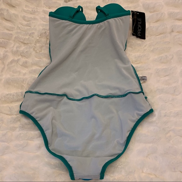 NWT Profile by Gottex One Piece in Jade - Picture 11 of 15